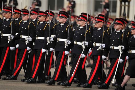 Sovereigns Parade At Royal Military Academy Sandhurst Surrey Live