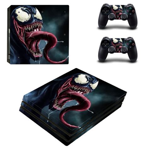 Marvel Venom Ps4 Pro Skin Sticker Decal For Sony Ps4 Playstation 4 Pro