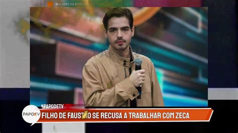 Filho de FAUSTÃO se RECUSA a trabalhar Zeca Camargo e Glenda