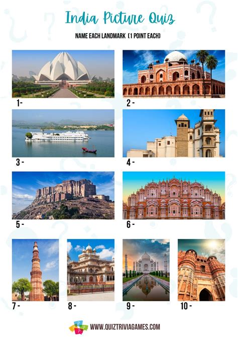 60+ India Quiz Questions And Answers - Quiz Trivia Games