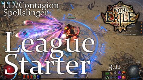 POE 3 11 STARTER BUILD ESSENCE DRAIN CONTAGION CHAOS SPELLSLINGER