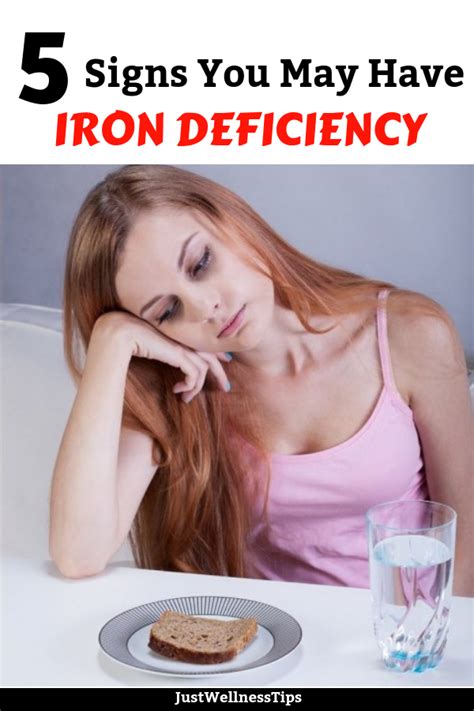 5 Signs You May Have An Iron Deficiency Just Wellness Tips