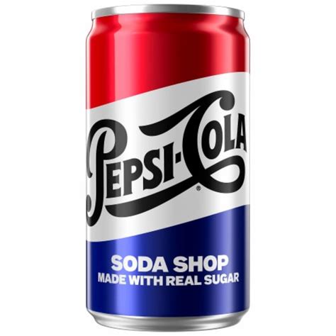 Pepsi Real Sugar Cola Soda Pop Mini Cans Ct Fl Oz Fred Meyer