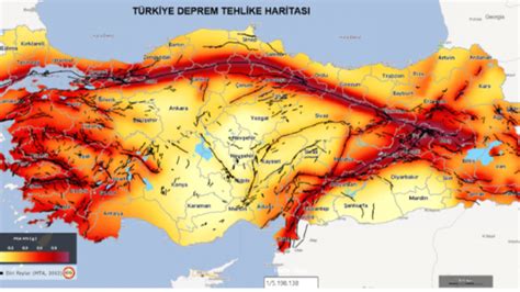 Türkiyenin deprem risk haritası yayınlandı İşte Van ın deprem risk