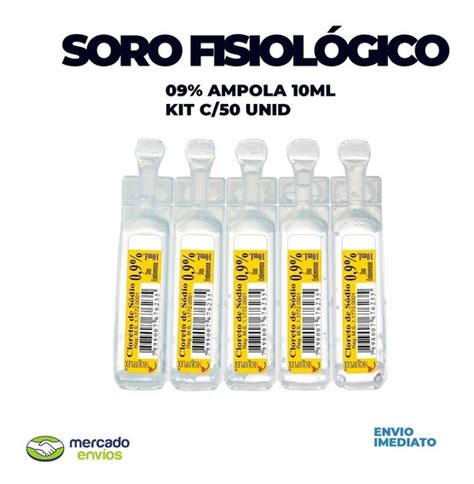 Soro Fisiologico Injetável 250ml Mercadolivre 📦