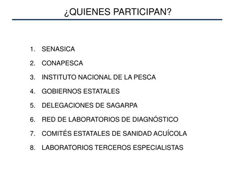 Ppt Programa Nacional De Sanidad Acu Cola Powerpoint Presentation