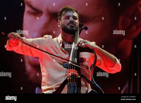 October 11 2023 Madrid Madrid Spain The Croatian Cellist Stjepan