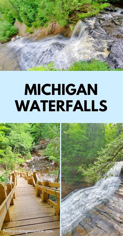 10 Best Upper Peninsula Michigan Waterfalls Prettiest Map