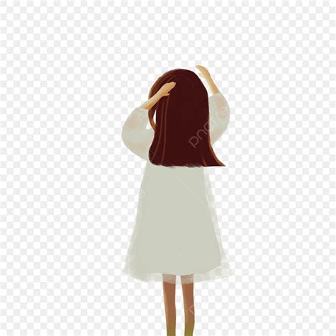 Girls Back Png Transparent Girl Back Girl Beauty Back View Png