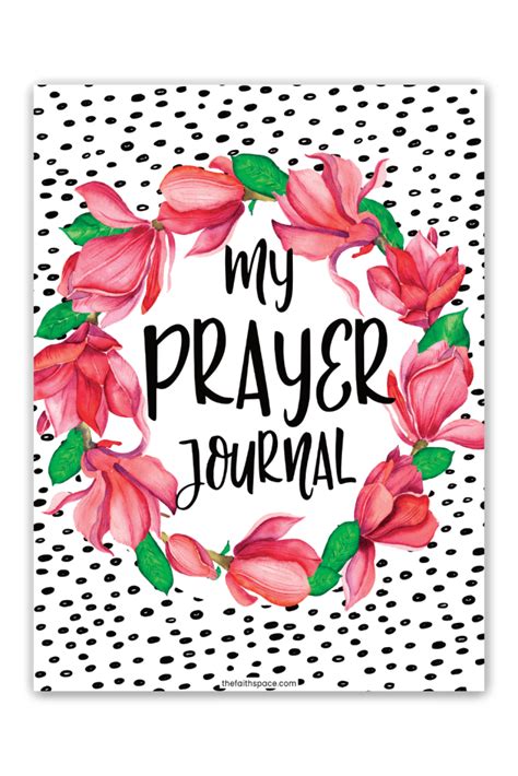 17 Prayer journal covers (free printable downloads) - The Faith Space