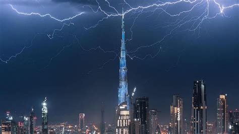 Watch A Massive Storm Is Taking Over The Uae Right Now Harpers