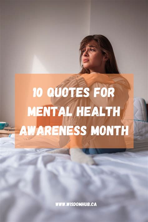 10 Quotes For Mental Health Awareness Month – WisdomHub