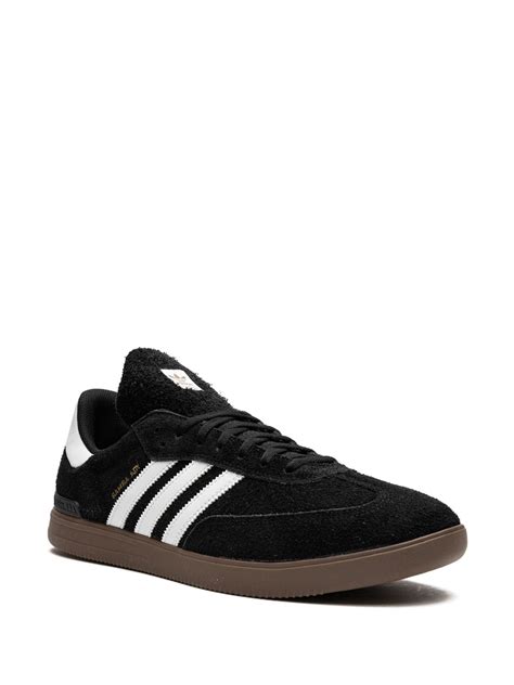 Adidas Samba ADV Black Suede Sneakers Farfetch