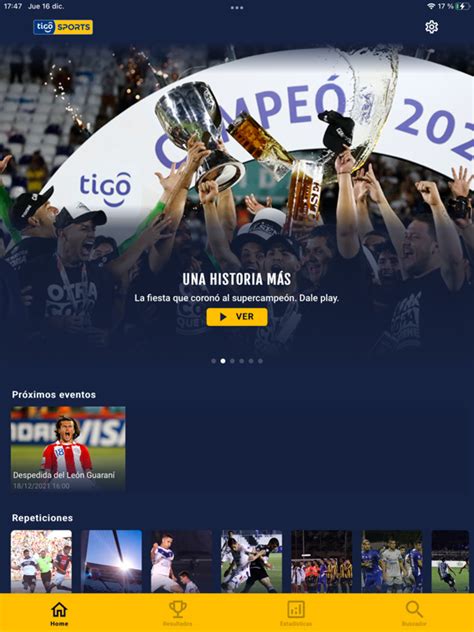 Tigo Sports Paraguay for iOS (iPhone/iPad/iPod touch) - Free Download ...