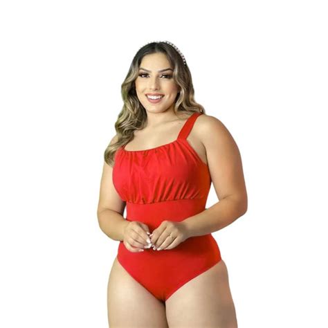 Body Feminino 48 50 GG Moda Praia Suplex Plus Size tamanho Único