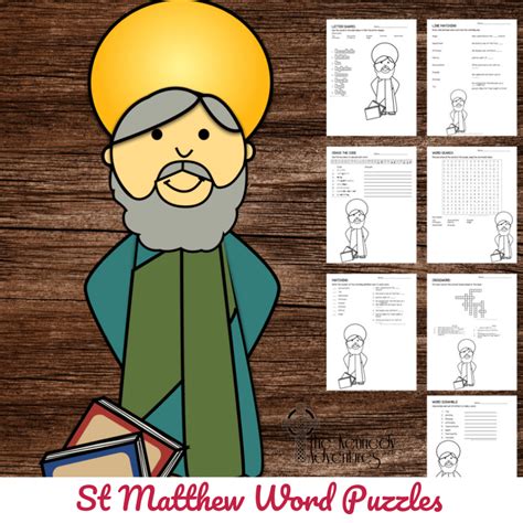 Catholic Saint Word Puzzles No Prep Activity St Francis De Sales