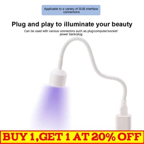 Mini Usb Gel Curing Manicure Led Nail Lights Dryer Uv Lamp Flexible