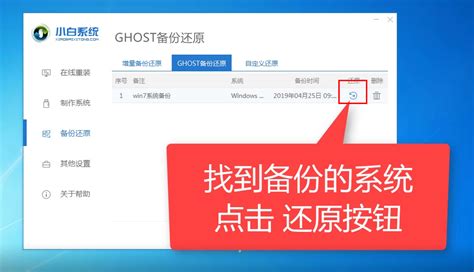 小白一键重装系统ghost还原教程 系统之家重装系统