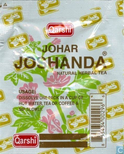 Joshanda Natural Herbal Tea Sachets Lazada