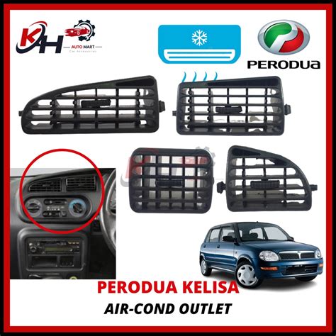 Perodua Kelisa Car Air Cond Outlet Unit Oem Aircond Vent Kereta