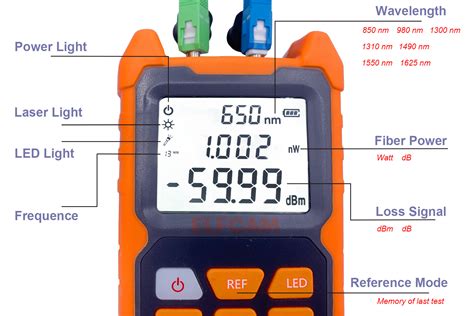 Mini Photom Tre Fibre Optique Testeur De Puissance C Ble Optique Ftth