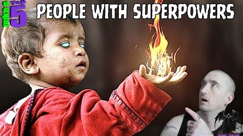 5 PEOPLE WHO WHERE CAUGHT ON CAMERA WITH SUPERPOWERS New Superpowers