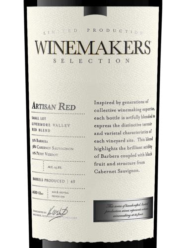 Wente Vineyards Winemakers Selection Artisan Red Vivino Us