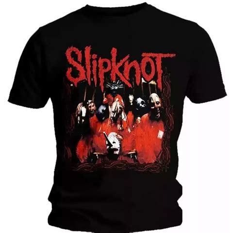 Slipknot T Shirt Official Slipknot T Shirt Band Frame Album Mens Black