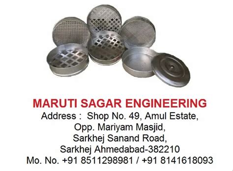 Gi Test Sieves At Rs 100 Piece Test Sieve In Ahmedabad ID 25479157173