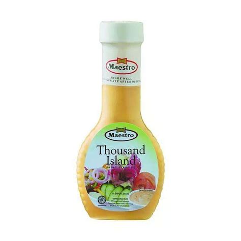 Jual Maestro Thousand Island Mayonaise 237ml Di Seller Vicshoes