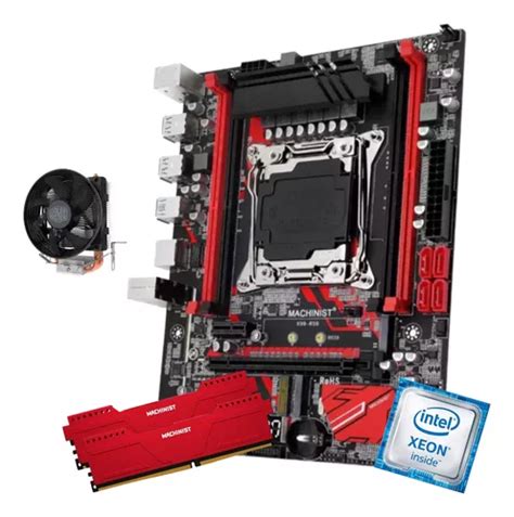 Kit Gamer Placa Mãe X99 Red Xeon E5 2690 V4 32gb Cooler T20