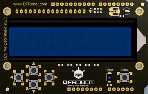 DFR0374 LCD Keypad Shield V2 0 Old DFRobot