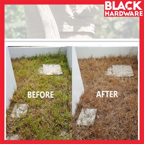 Black Hardware Racun Rumput Rumpai Lalang Glyphosate Ubat Farm