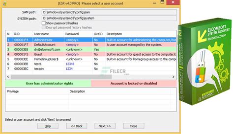 Elcomsoft System Recovery Professional Edition 8 31 1157 Filecr