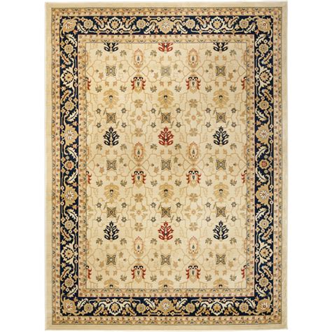 Safavieh Austin Creamnavy Area Rug And Reviews Wayfair