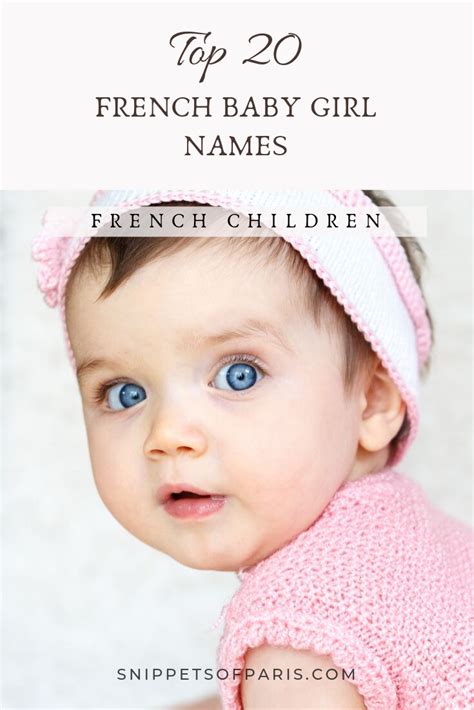 Looking for French baby girl names that work in English? Get the list ...