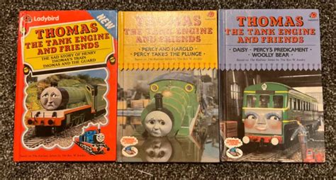 3 Vintage 80 S Ladybird Thomas The Tank Engine First Edition Books £4 95 Picclick Uk