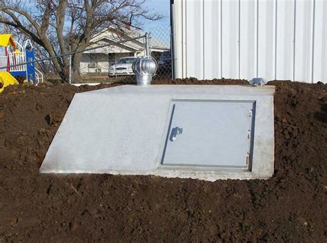 Underground Bunkers Underground Slope Front Concrete Storm Shelter F5 Tested Atsa Certified