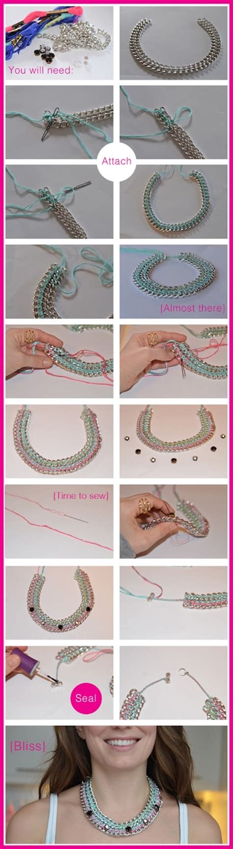 Easy Diy Necklace Tutorials