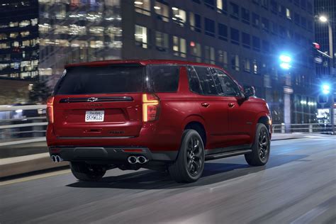 Chevrolet Tahoe Rst Performance Edition Unveiled In Detroit