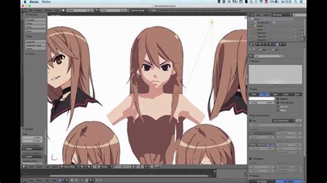 Blender Character Modeling Character Model Sheet Character Design The