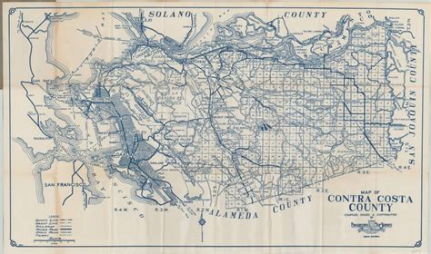 Map Of Contra Costa County Curtis Wright Maps