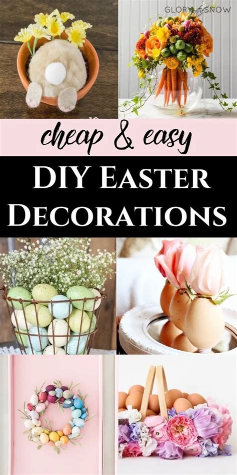 The Most Beautiful DIY Easter Decorating Ideas - Glory of the Snow ...