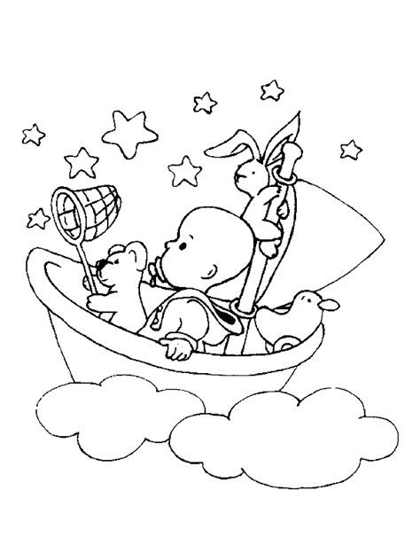 Birth Coloring Pages