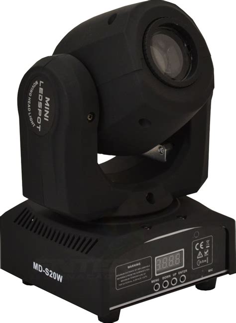 Mini Moving Head Led Spot 10w Rgb Dmx Efeito Beam Strobo Mercado Livre