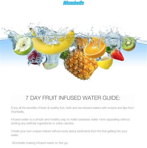 Making Water Work For You Enjoy The Benefits Of Fresh Healthy Fruit