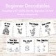 Beginner Decodables Ck And Double Final Consonants By Earl Y Education