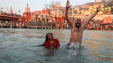 People Celebrate The Kumbh Mela Festival Cgtn