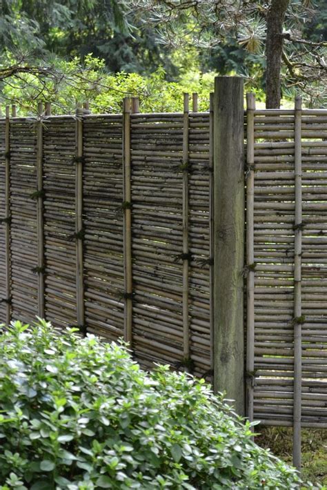 Bamboo Fencing At Portland S Japanese Garden Bamboo Fence Portland Japanese Garden Japanese