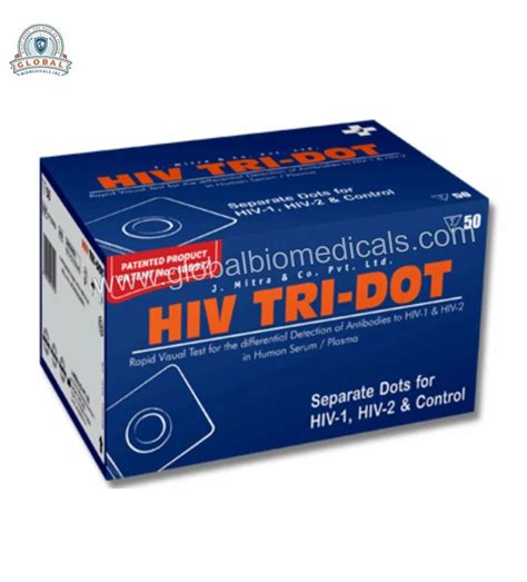 J Mitra HIV TRI DOT Rapid Test At Rs 54 Piece J Mitra Diagnostic Test